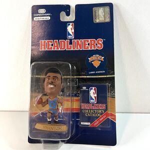 1996 Corinthian Headliners Larry Johnson, New York Knicks 3” Figure